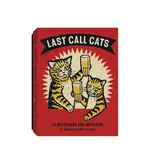 Chronicle Books Last Call Cats Notecards