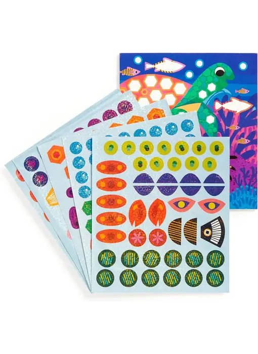 Ocean Life Sticker Sparkle Poster Activity Kit