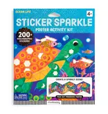 Chronicle Books Ocean Life Sticker Sparkle Poster Activity Kit