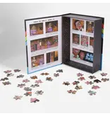 Chronicle Books Puzzling Mysteries of the 80s - Death by Crab Leg 500-Piece Puzzle