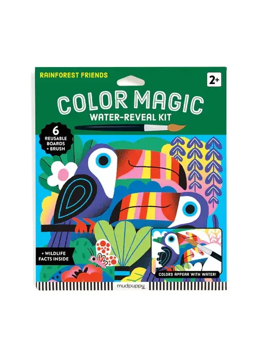 Rainforest Friends Color Magic Water-Reveal Kit