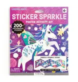 Chronicle Books Unicorn Magic Sticker Sparkle Poster Activity Kit Chronicle Books Unicorn Magic Sticker Sparkle Poster Activity Kit