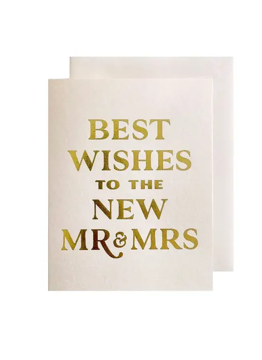 Best Wishes Wedding Card