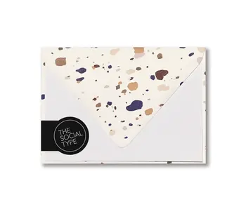 Terrazzo Petite Patterned Envelope Note Set