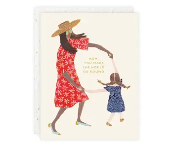 Mom and Daughter - Mother's Day Card