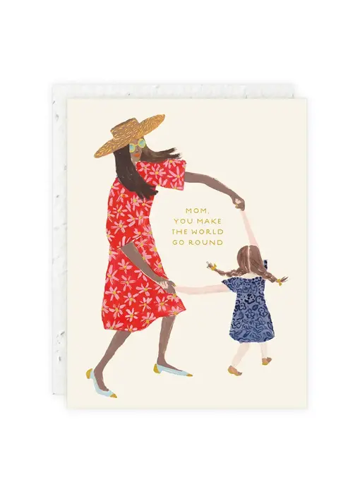 Mom and Daughter - Mother's Day Card