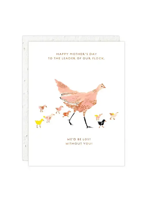 Mother Hen - Mother's Day Card