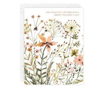 Wildflowers - Mother's Day Card