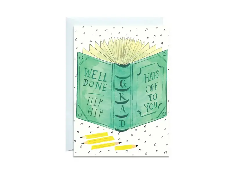 Mr. Boddington's Crack the Book - Graduation Greeting Card