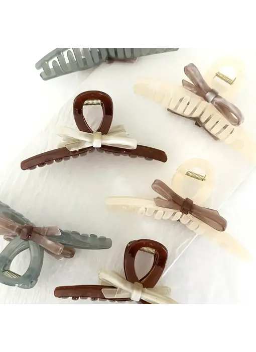 Lovely Bow Claw Clip - Cora