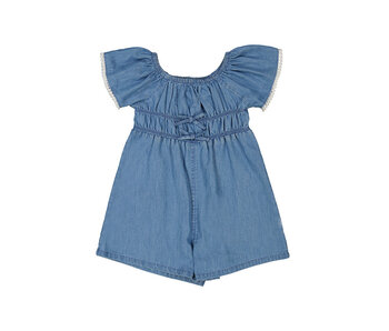 Flowy Romper Light denim