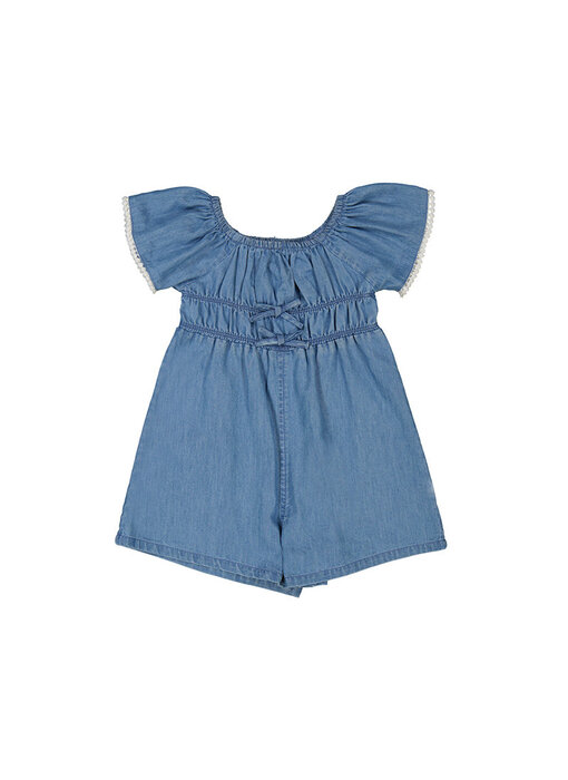Flowy Romper Light denim