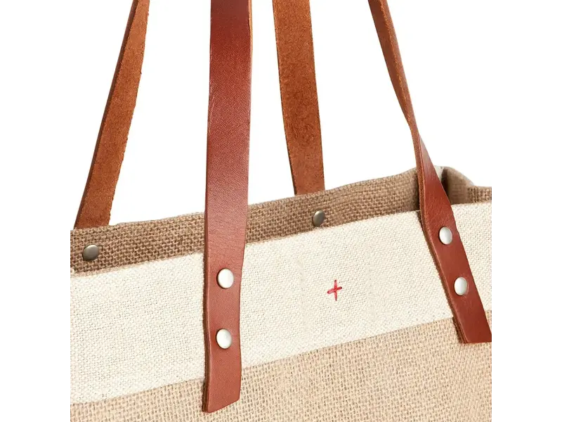 Apolis Global Citizen Chicago Coordinates Natural Market Bag