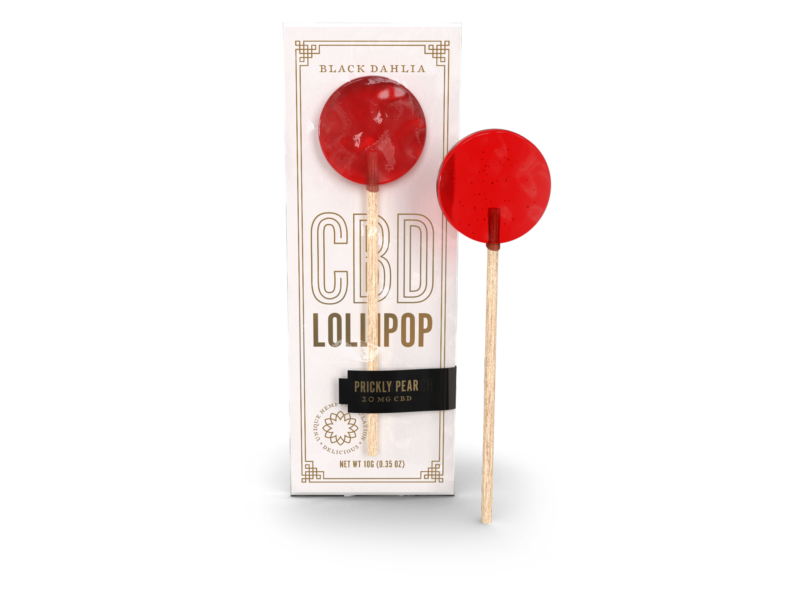 Black Dahlia CBD Lollipops