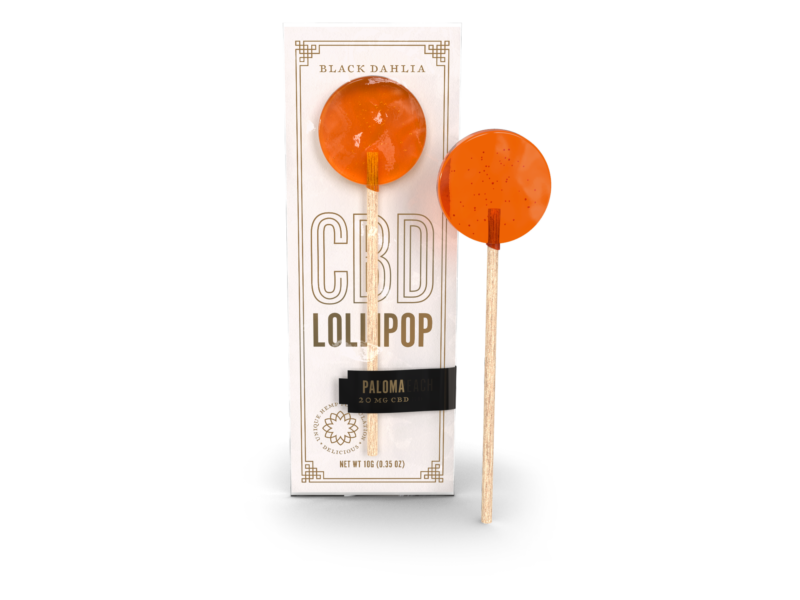 Black Dahlia CBD Lollipops