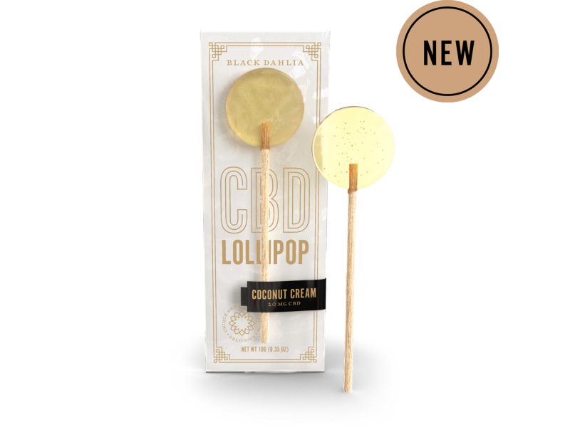 Black Dahlia CBD Lollipops