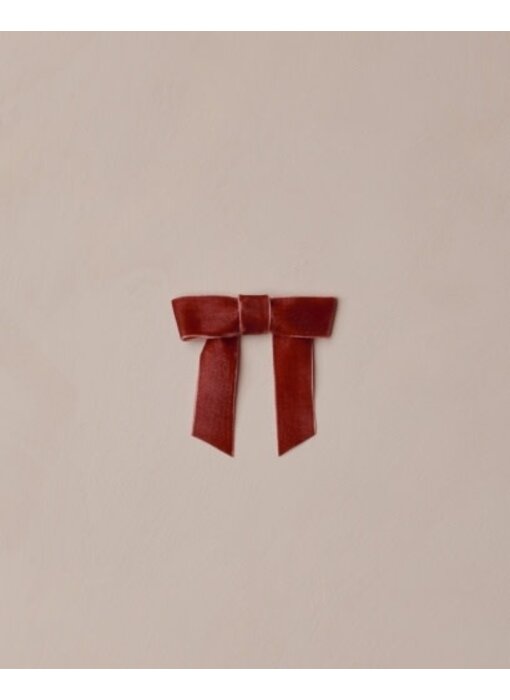 VELVET BOW | RUBY
