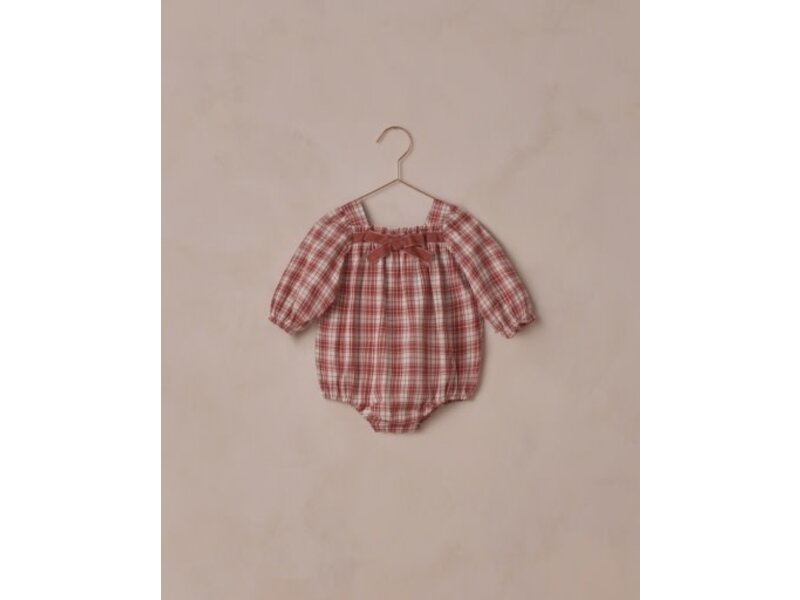 Rylee + Cru Inc. ANNETTE ROMPER | HOLIDAY TARTAN
