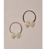 Rylee + Cru Inc. FLUTTER TULLE HEADBAND | CHAMPAGNE STARS
