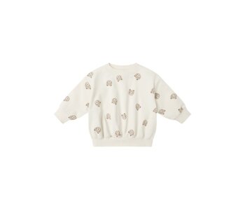 RELAXED SWEATSHIRT || BROWN BEAR