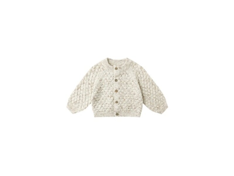 Rylee + Cru Inc. BUBBLE KNIT CARDIGAN || NATURAL CONFETTI
