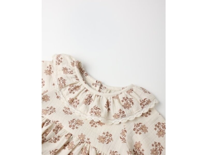 Rylee + Cru Inc. THALIA ROMPER || DAYLILY