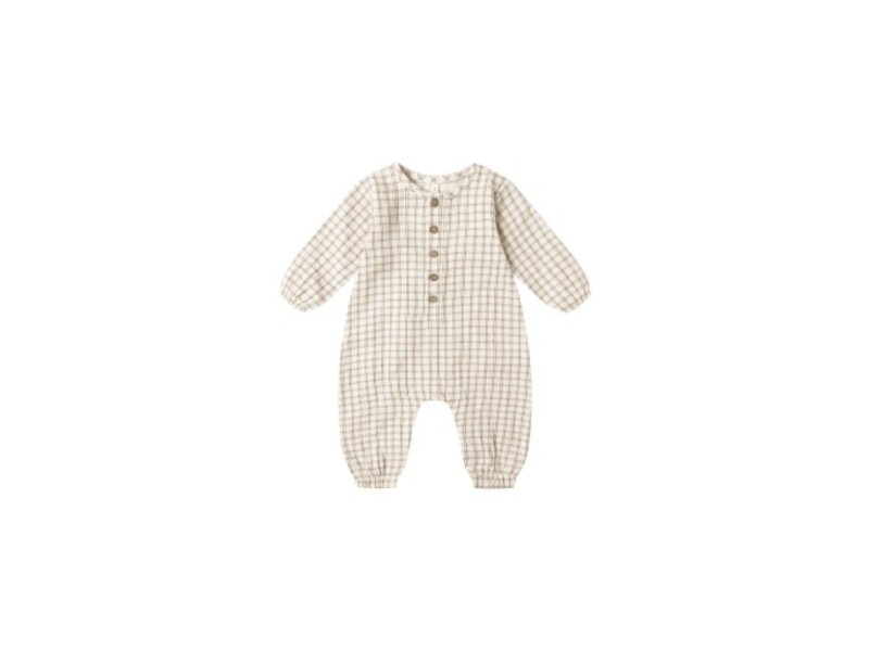 Rylee + Cru Inc. WOVEN JUMPSUIT || CEDAR CHECK