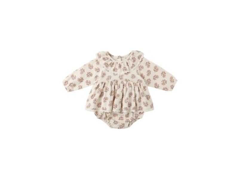 Rylee + Cru Inc. THALIA ROMPER || DAYLILY