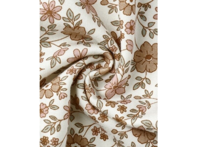 Rylee + Cru Inc. BAMBOO ZIP FOOTIE || BLOOM