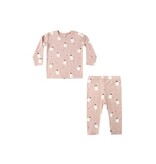 Rylee + Cru Inc. BAMBOO PAJAMA SET || PINK GHOSTS