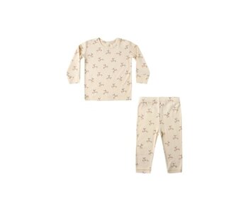 BAMBOO PAJAMA SET || REINDEER