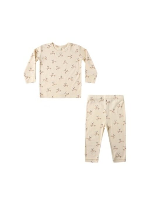 BAMBOO PAJAMA SET || REINDEER