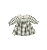 Rylee + Cru Inc. CALLIE DRESS || FOREST CHECK
