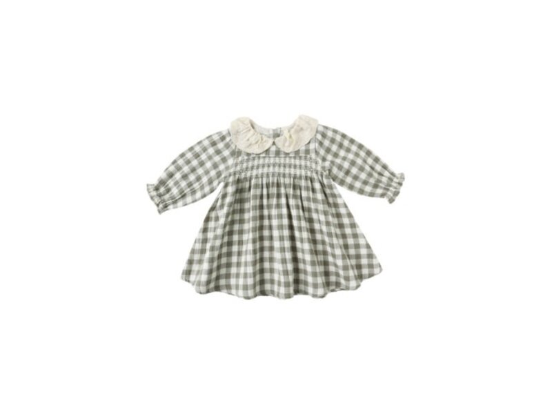 Rylee + Cru Inc. CALLIE DRESS || FOREST CHECK