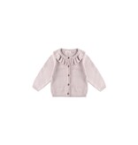 Rylee + Cru Inc. RUFFLE COLLAR CARDIGAN || LILAC