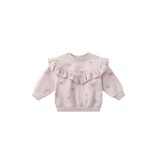 Rylee + Cru Inc. RUFFLE FLEECE SWEATSHIRT || BOWS