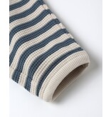 Rylee + Cru Inc. WAFFLE SLOUCH SET || OCEAN STRIPE