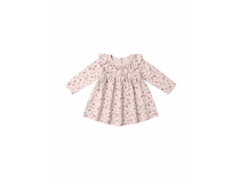 Rylee + Cru Inc. RUFFLE COLLAR JERSEY DRESS || GARDEN