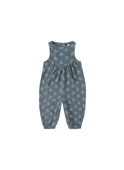 MAISIE OVERALL || BLUE FLORAL