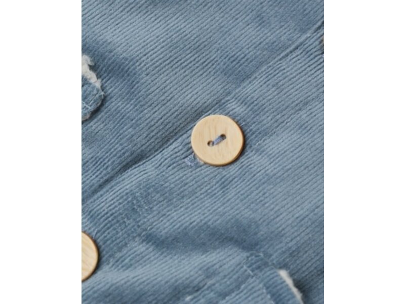 Rylee + Cru Inc. CORDUROY HOODED JACKET || OCEAN