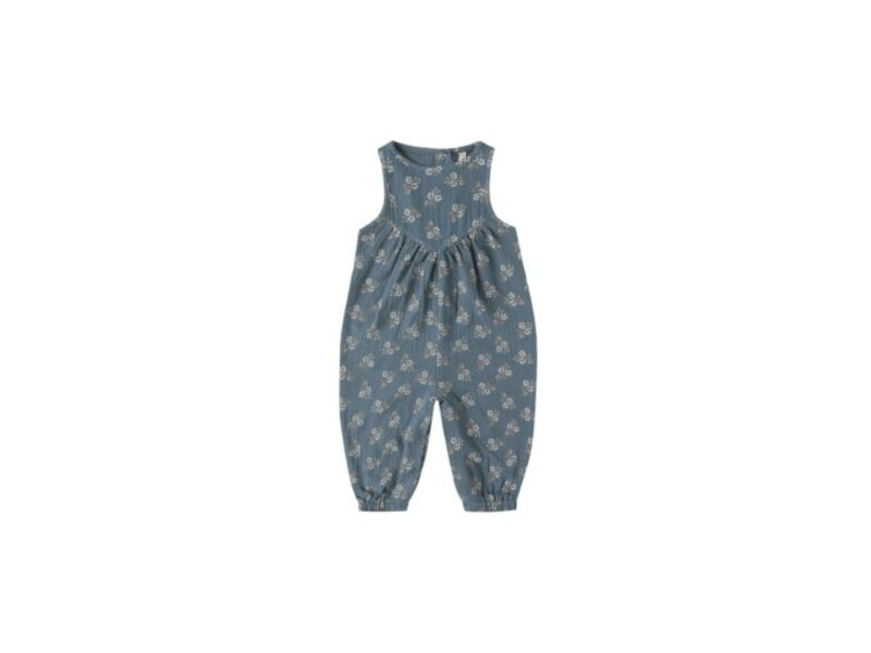 Rylee + Cru Inc. MAISIE OVERALL || BLUE FLORAL