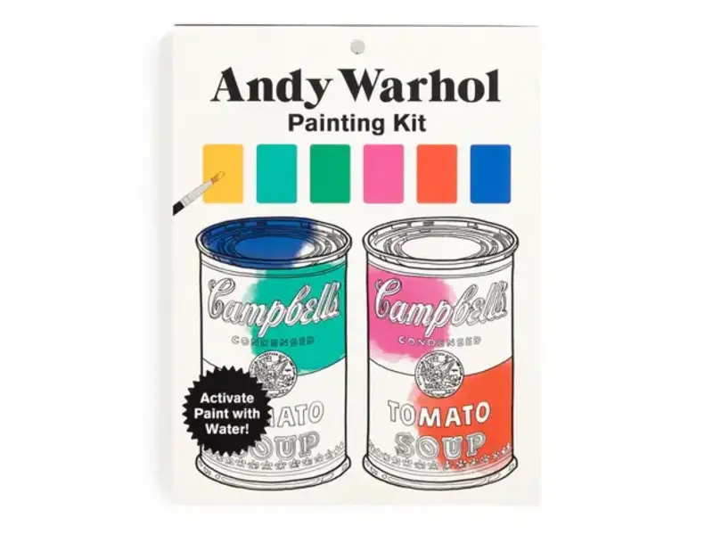Chronicle Books Andy Warhol Painting Kit