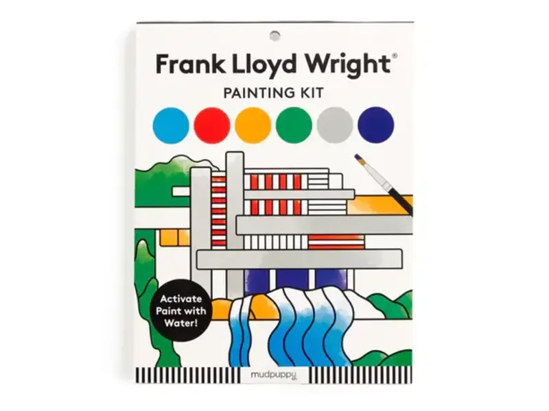 Chronicle Books Frank Lloyd Wright Painting Kit
