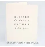 Paper Baristas Blessed To Have A Father Like You | Father's Day Card