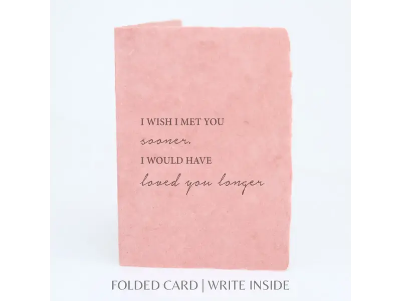 Paper Baristas Loved You Longer | Love Wedding Greeting Card
