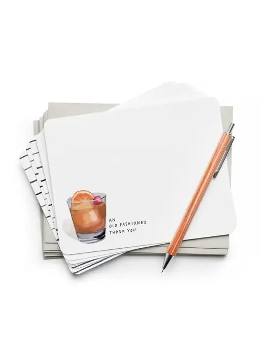 Old Fashioned Flat Notes | Boxed Notecards
