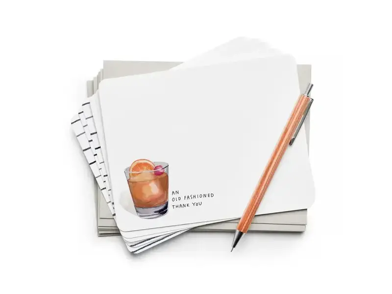 Efrances Old Fashioned Flat Notes | Boxed Notecards