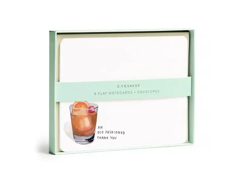 Efrances Old Fashioned Flat Notes | Boxed Notecards
