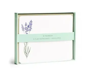 Lavender Flat Notes | Boxed Notecards Stationery