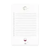 Efrances Start & Finish Lined Notepad | Wine & Coffee